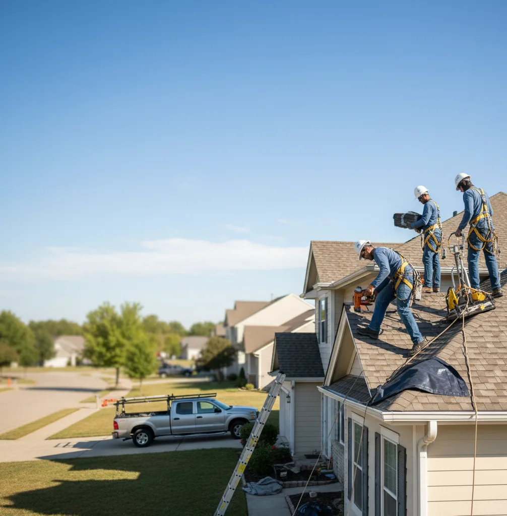 Emergency Roof Repair in Rock Island, TN